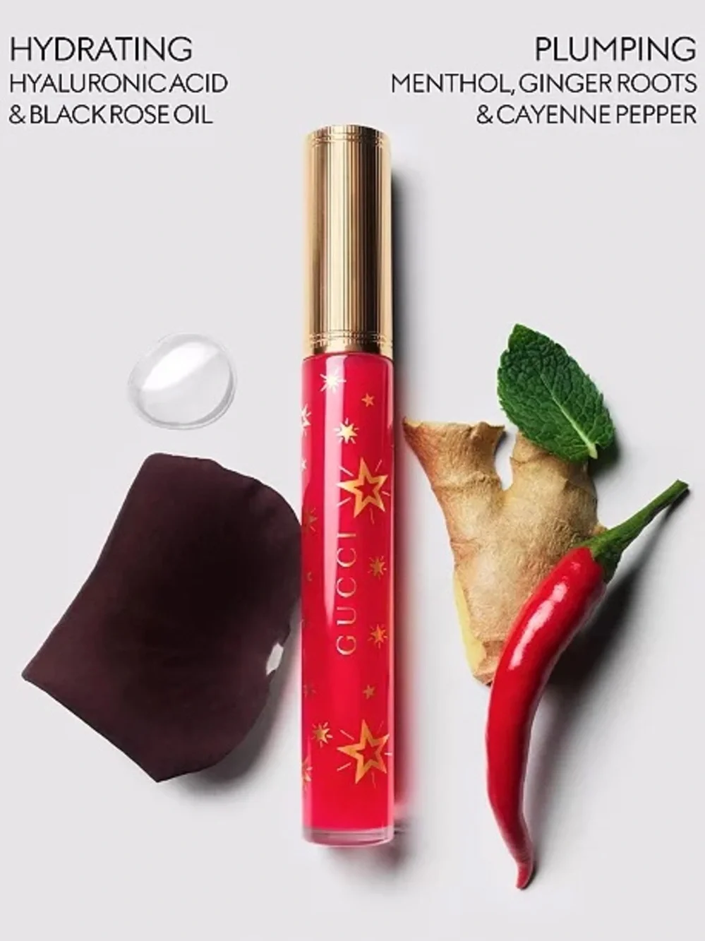 GUCCI Beauty Limited Edition Lip Gloss Trio Set 🎀